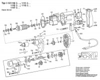 Bosch 0 601 117 000  Drill 24 V / Eu Spare Parts